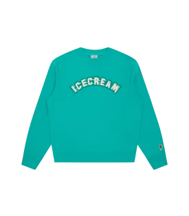 DRIPPY CREWNECK - TEAL