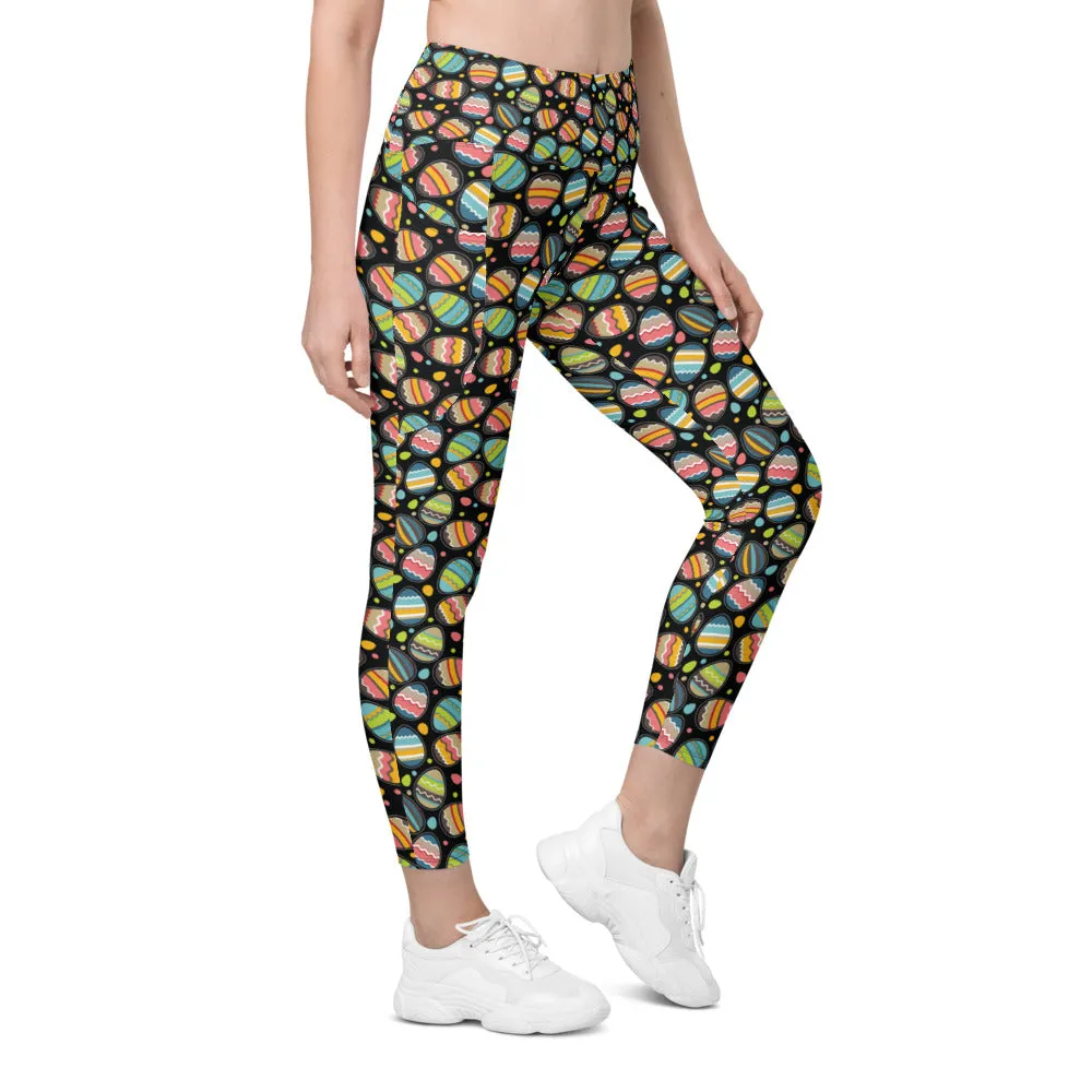 Easter Egg Leggings with Pockets