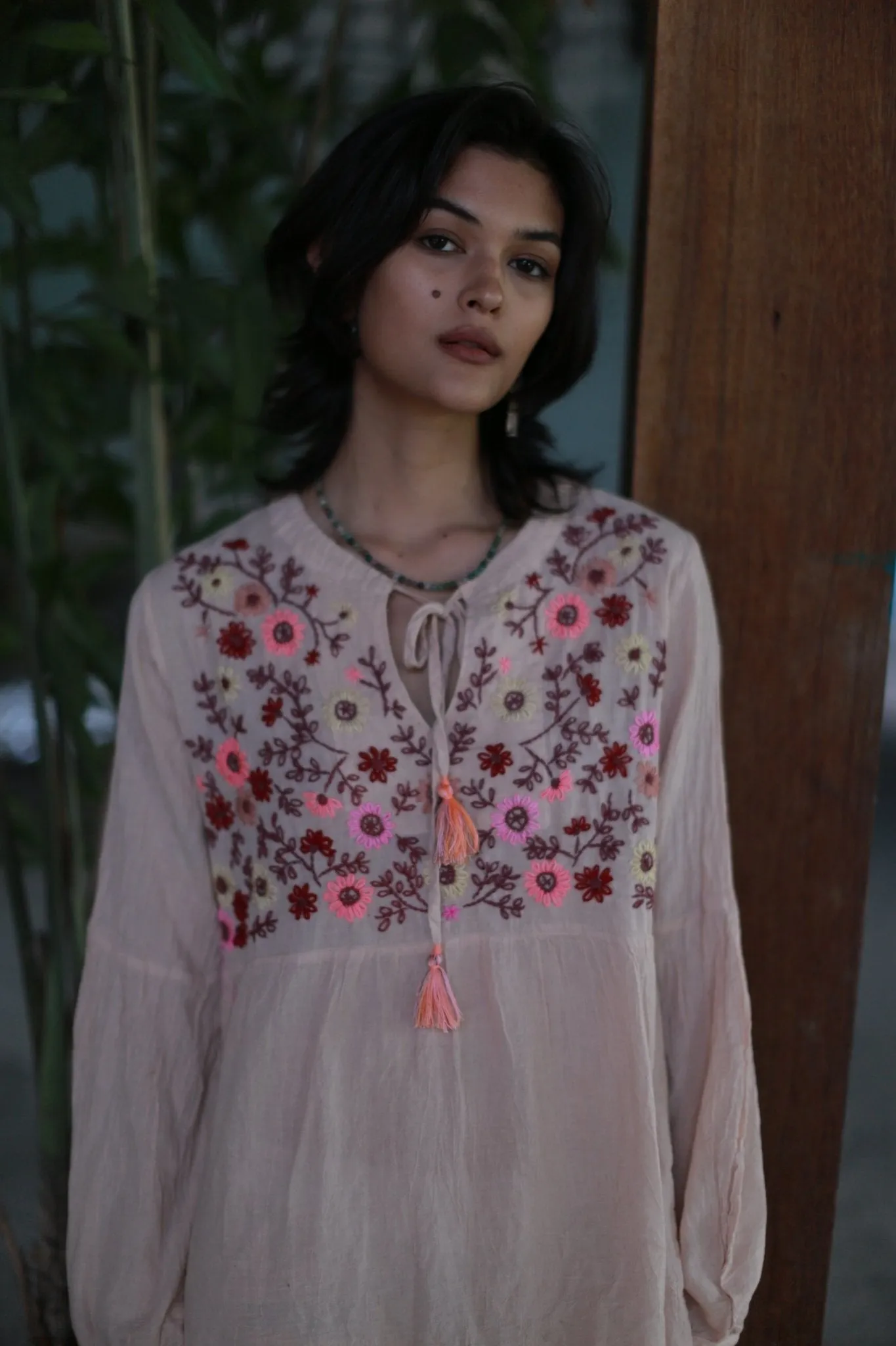 EMBROIDERED DRESS MALIKA