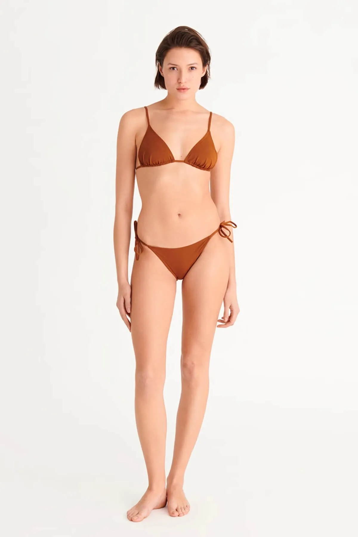 Eres Malou Side Tie Bikini Bottom - Caramelo