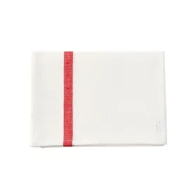 Fog Linen Kitchen Cloth: Red Stripe