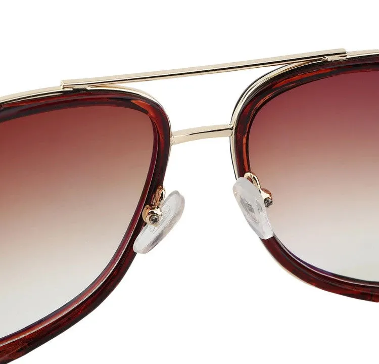 FP fabulous gold   tortoise aviator sunglasses (brown/brown)