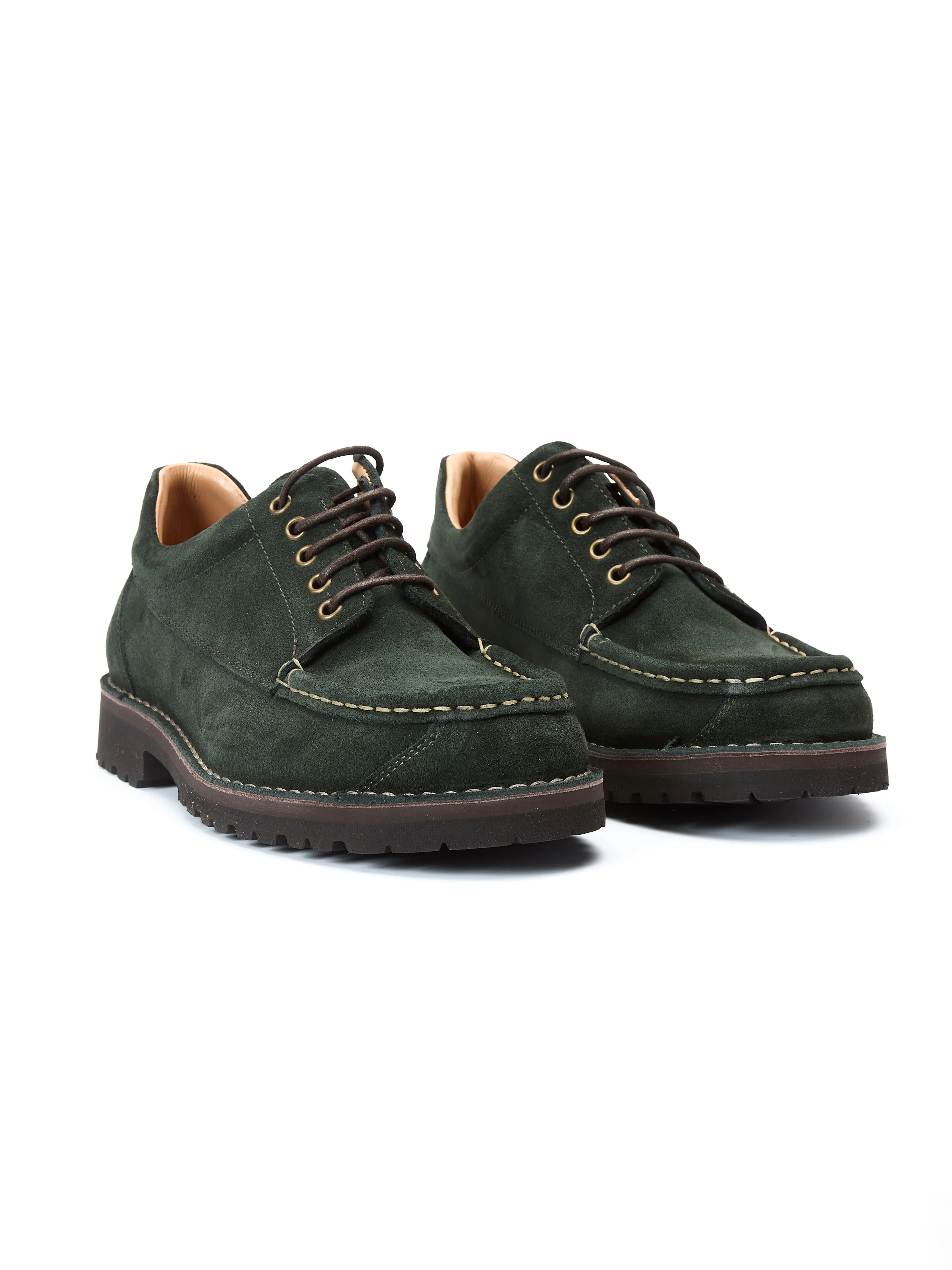 Fracap Contender Shoe Green Suede