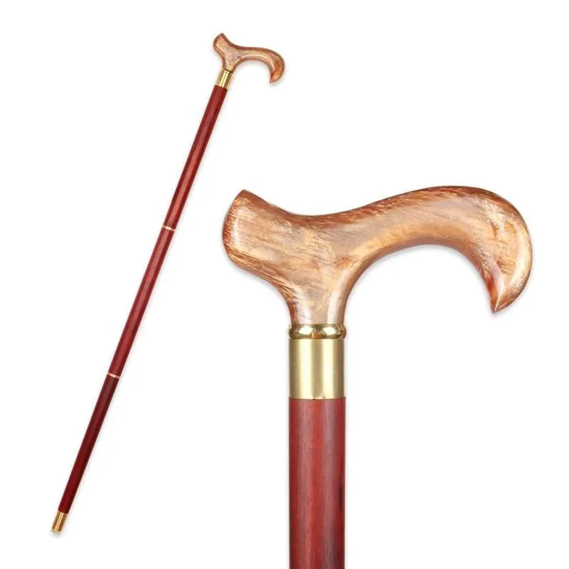 Gabriel Wooden Walking Stick With Light Brown Handle