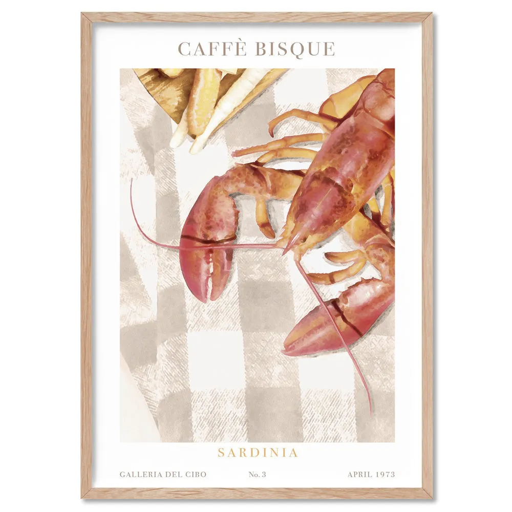 Galleria Del Cibo | Caffe Bisque II - Art Print by Vanessa