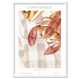 Galleria Del Cibo | Caffe Bisque II - Art Print by Vanessa