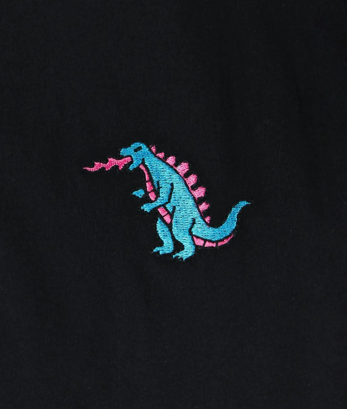 Godzilla Kaiju Embroidered Mens T-Shirt