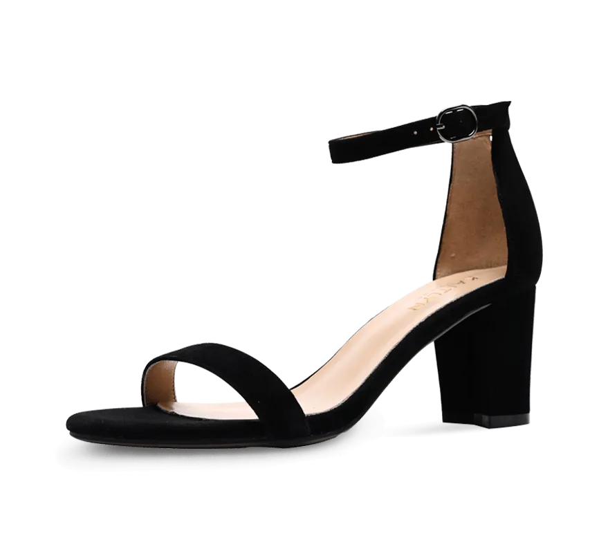 Hannah Block Mid Heel Sandals