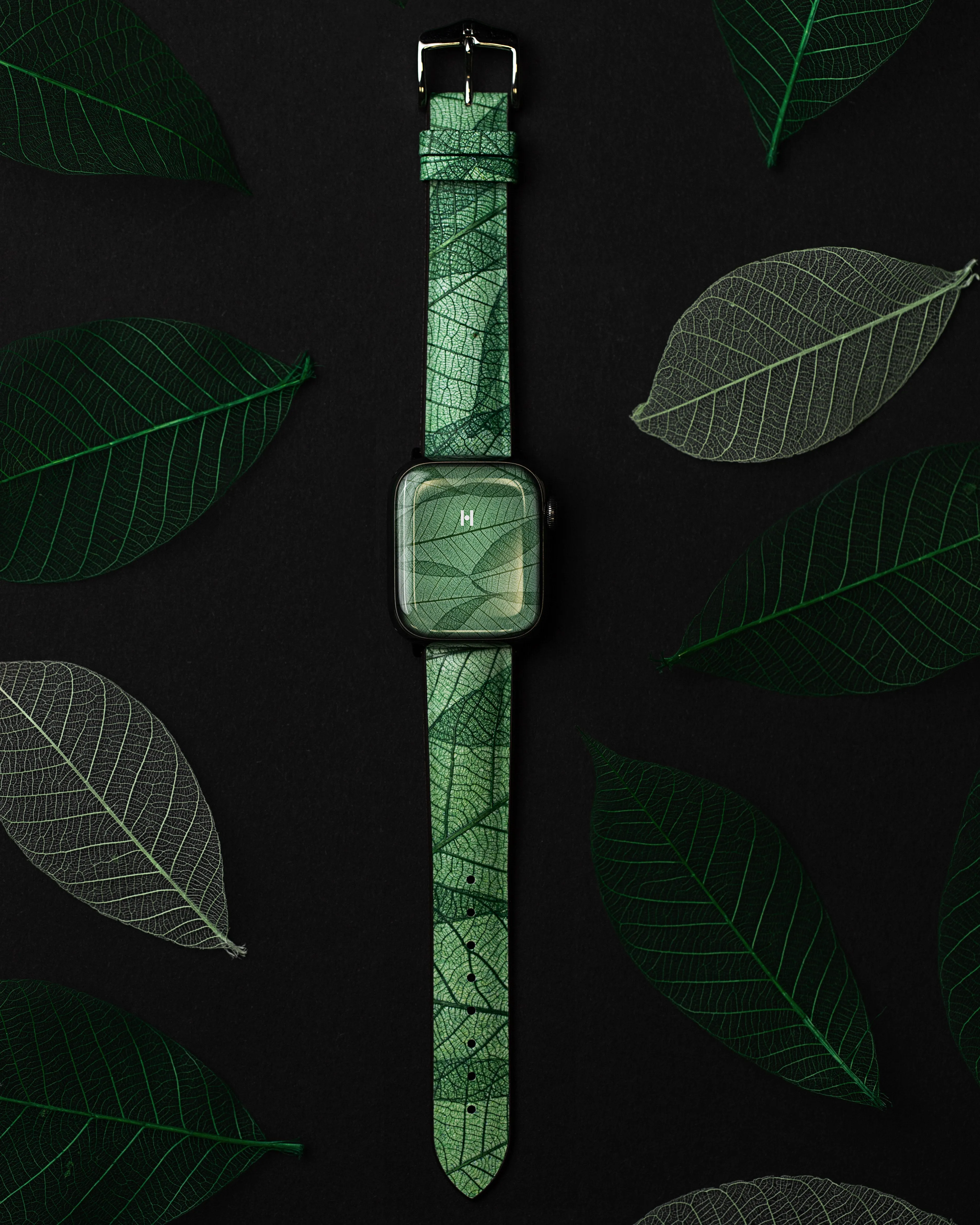 HIRSCH LEAF Vegan Watchband - Ladies  092 10 46 1