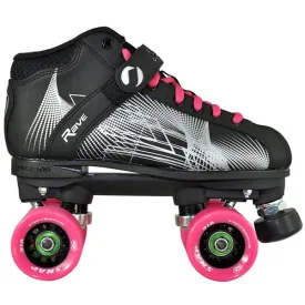 Jackson Rave Black/Silver Roller Derby Skates Assmbly Model