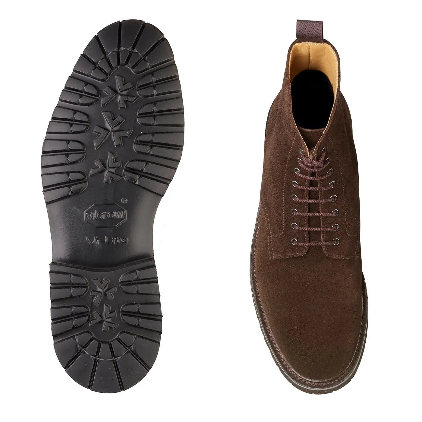 Kelso Dark Brown Suede