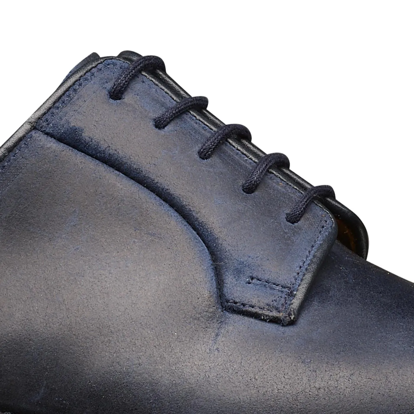 Lanark 3 Navy Rough-Out Suede