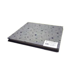 Large Fabric Star Photo Album (Grey)