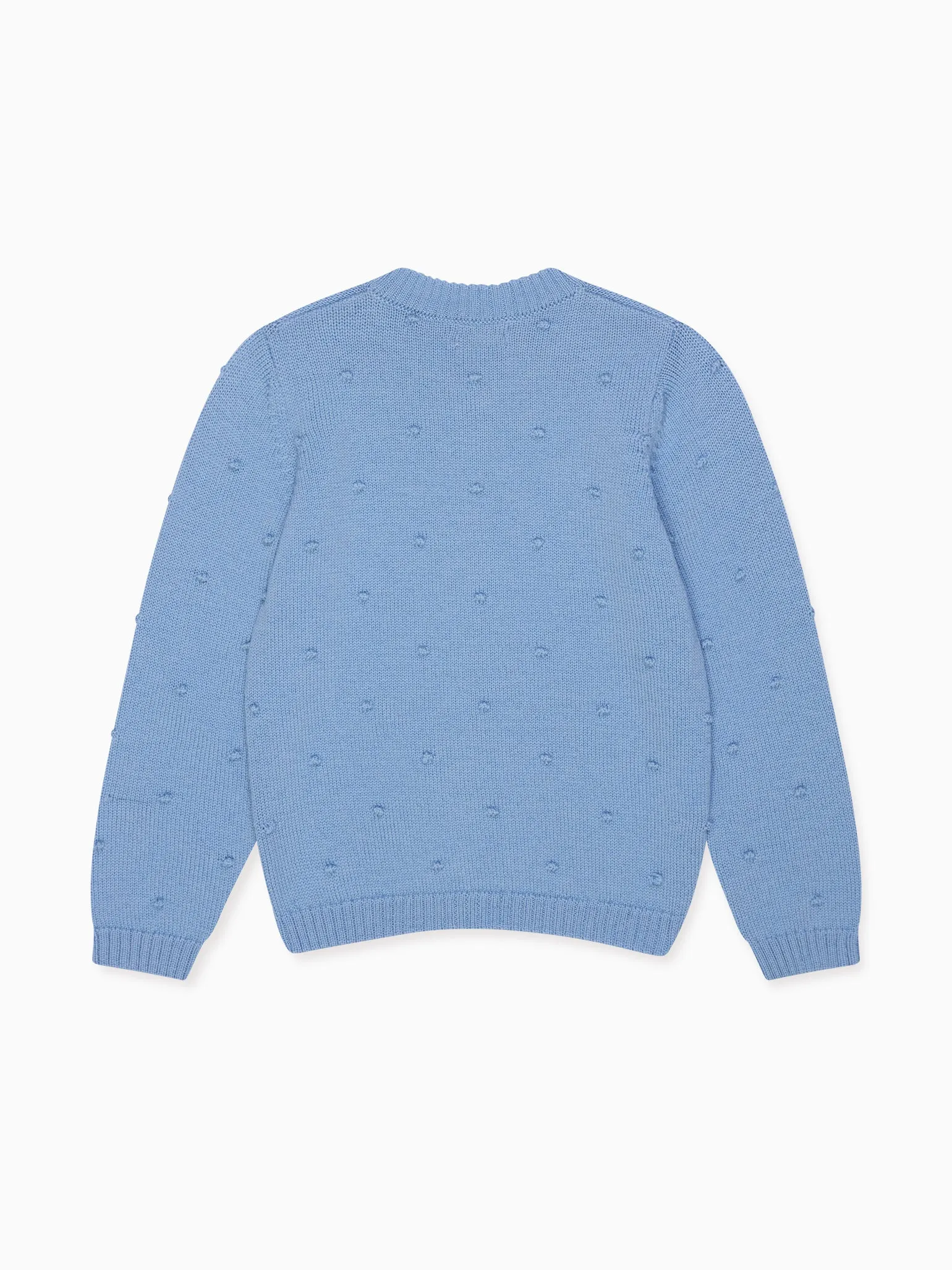 Light Blue Ramas Merino Girl Cardigan