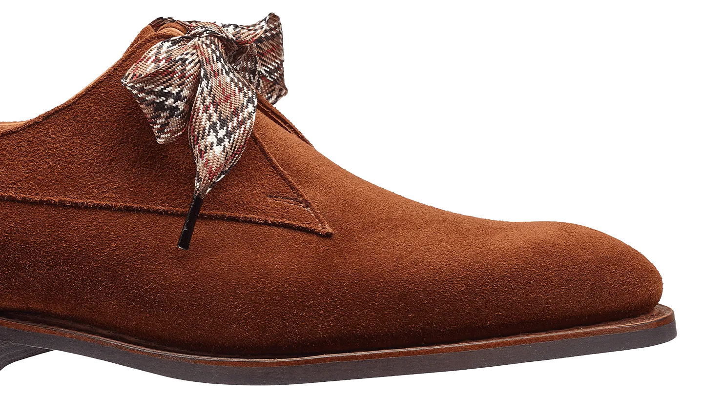 Lisa Polo Brown Calf Suede