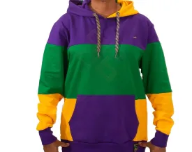 Mardi Gras Traditional Pullover Hooded Sweatshirt