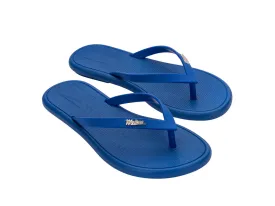 Melissa Sun Marina AD Blue Flip Flops Slippers For Women