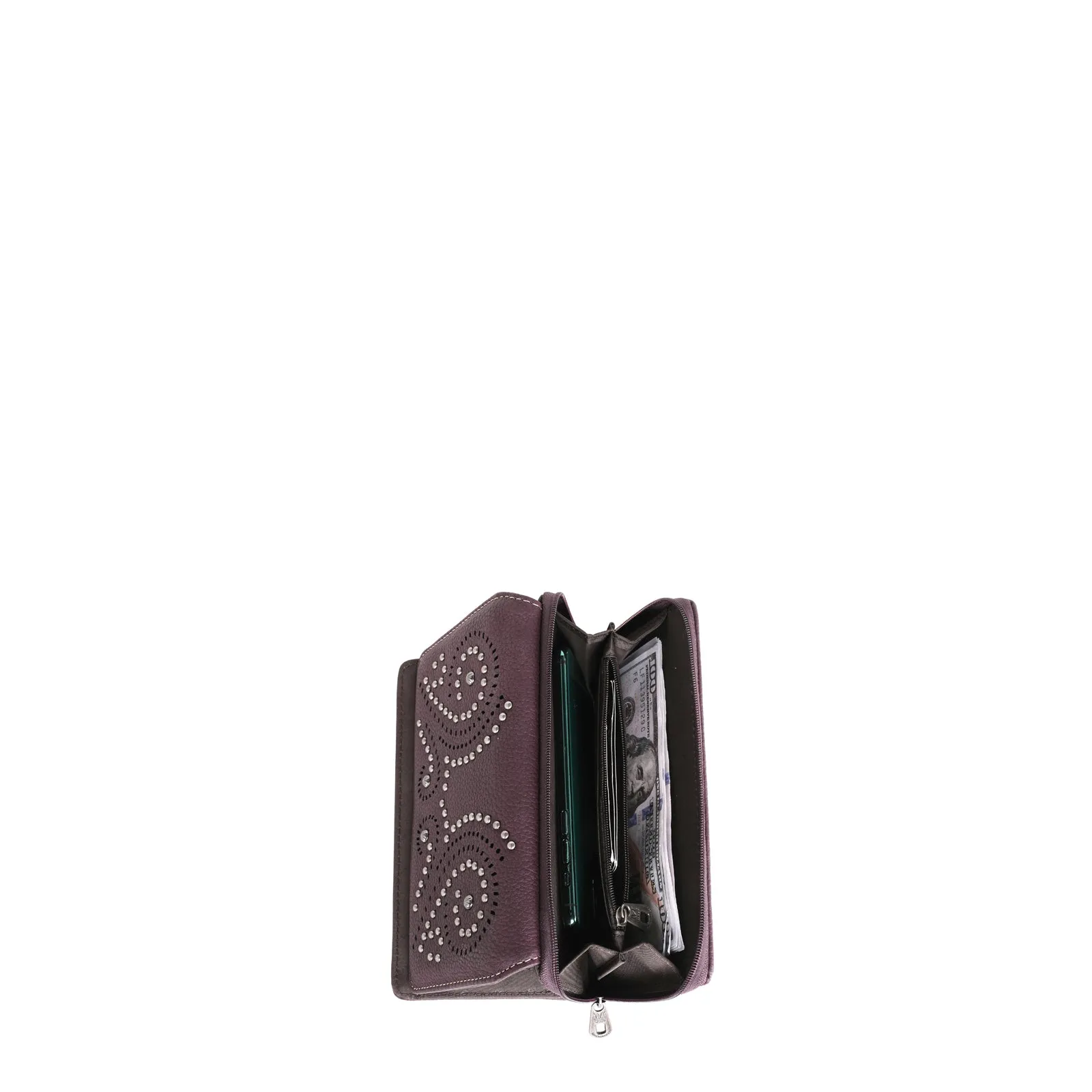 MW1154-W010 Montana West Cut-Out Collection Wallet