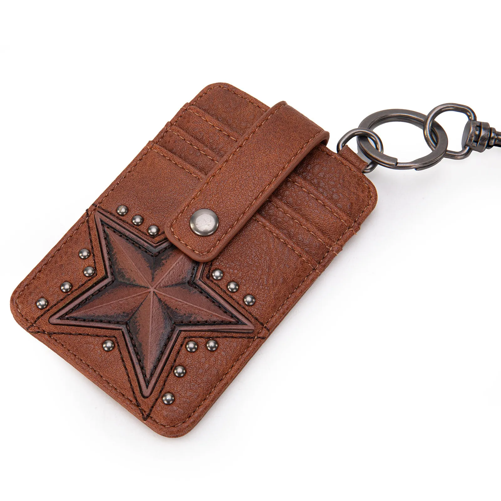 MW1288-W007  Montana West  Lonestar Collection Mini Key Ring Card Case