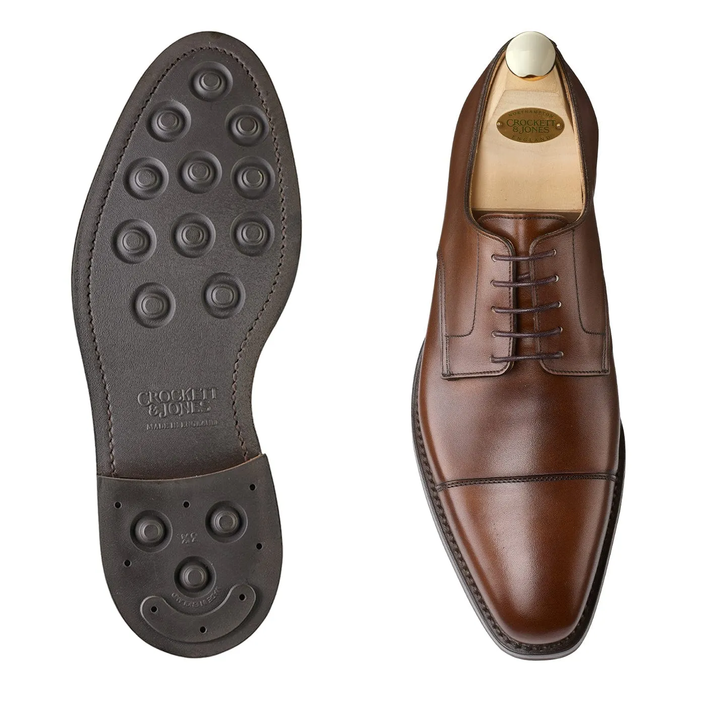 Norwich Dark Brown Burnished Calf