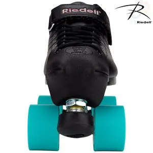 Riedell R3 DERBY Skates - Black - Width Medium