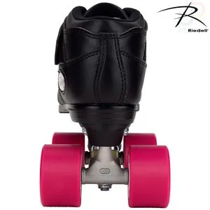 Riedell R3 DERBY Skates - Black - Width Medium