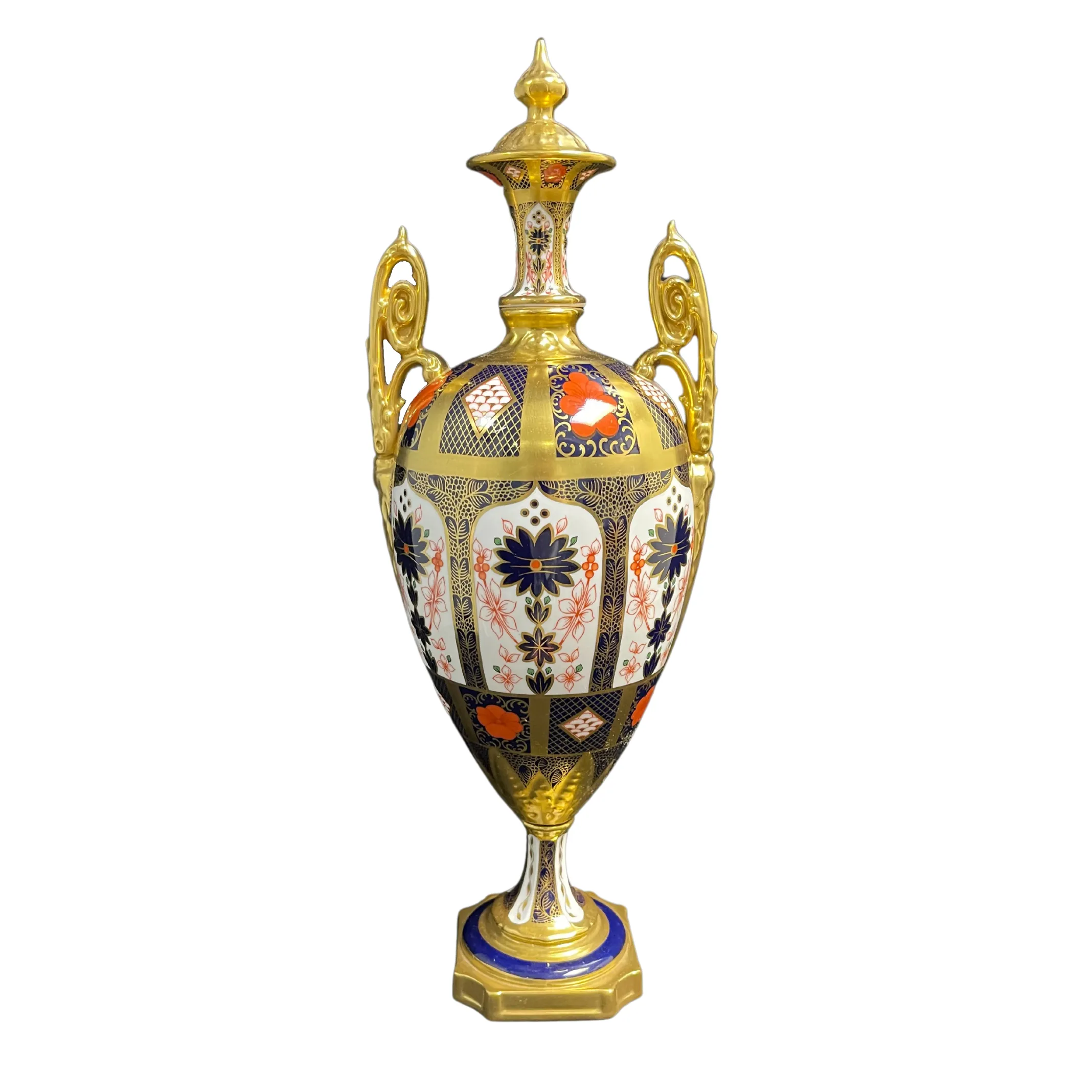 Royal Crown Derby 'Old Imari' Lidded Urn