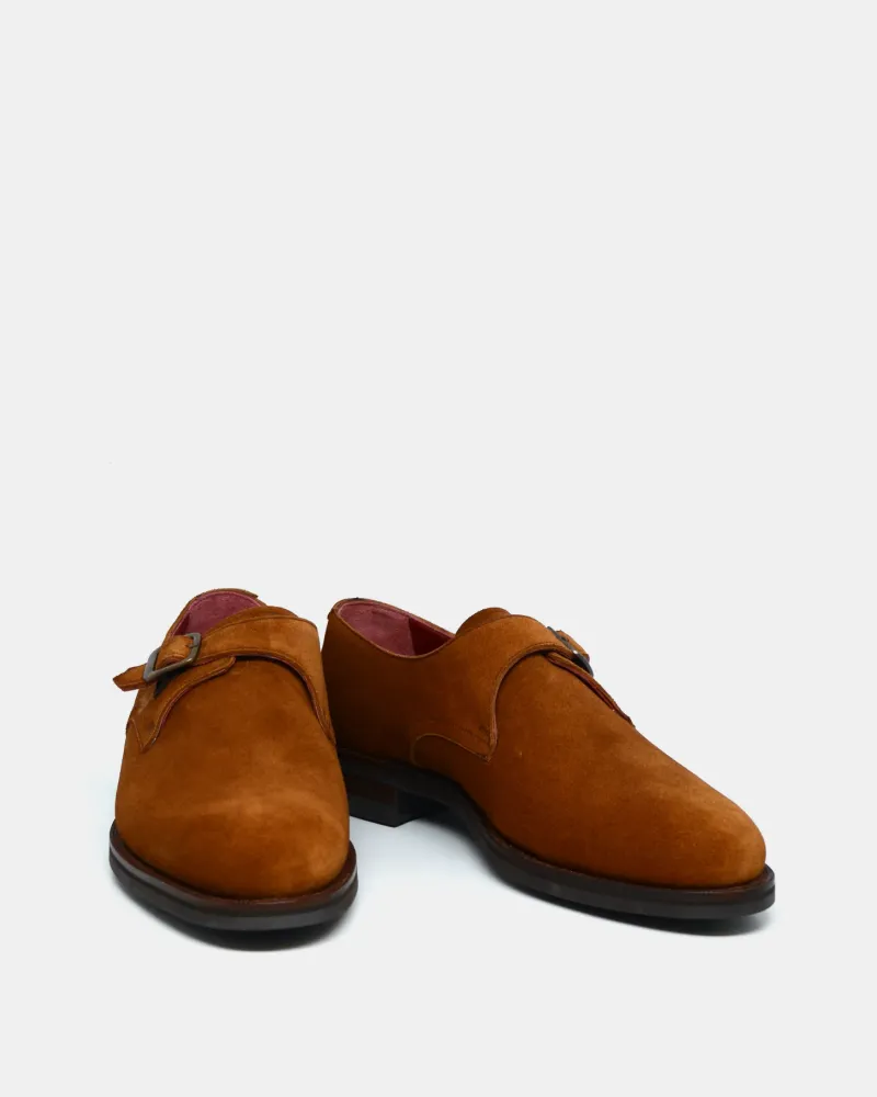 Sample - Single Monk - Tobacco Suede - 372