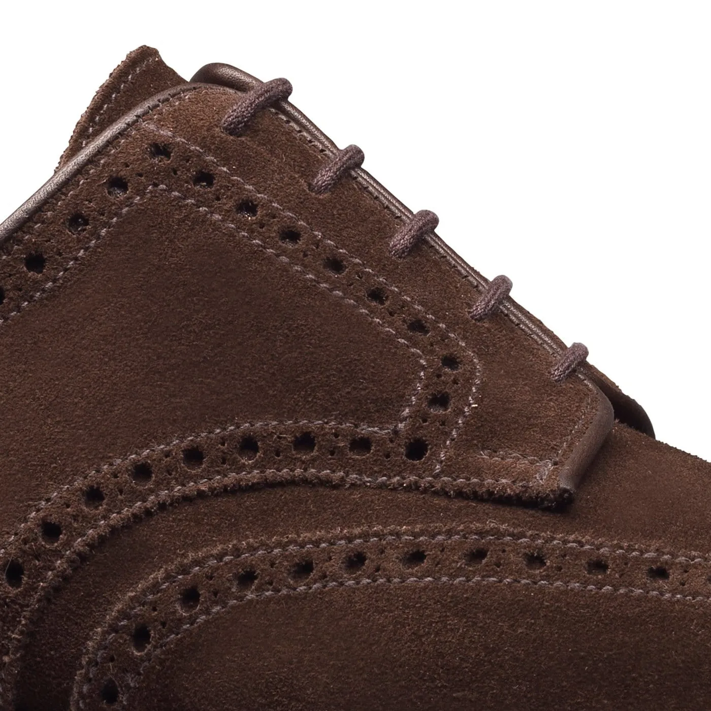 Swansea Dark Brown Suede