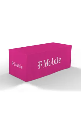 T-Mobile Pink Fitted Tablecloth