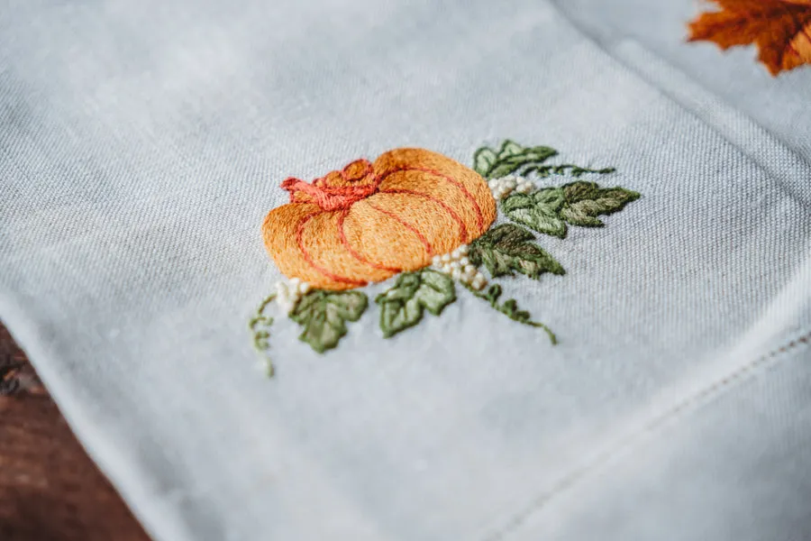 Tea Towels - Fall Pumpkins