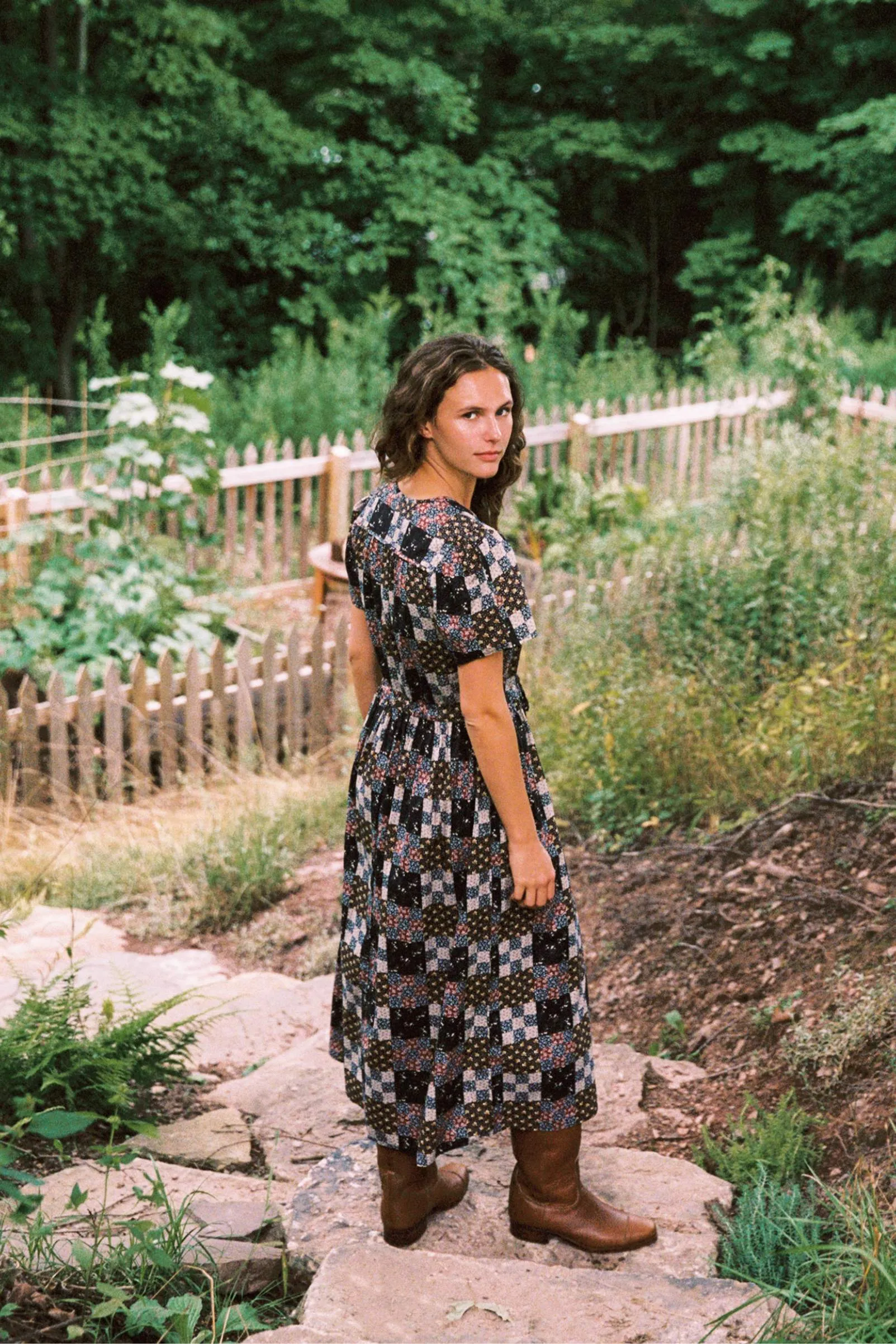 The Dawn Dress Petites | Harvest Patchwork