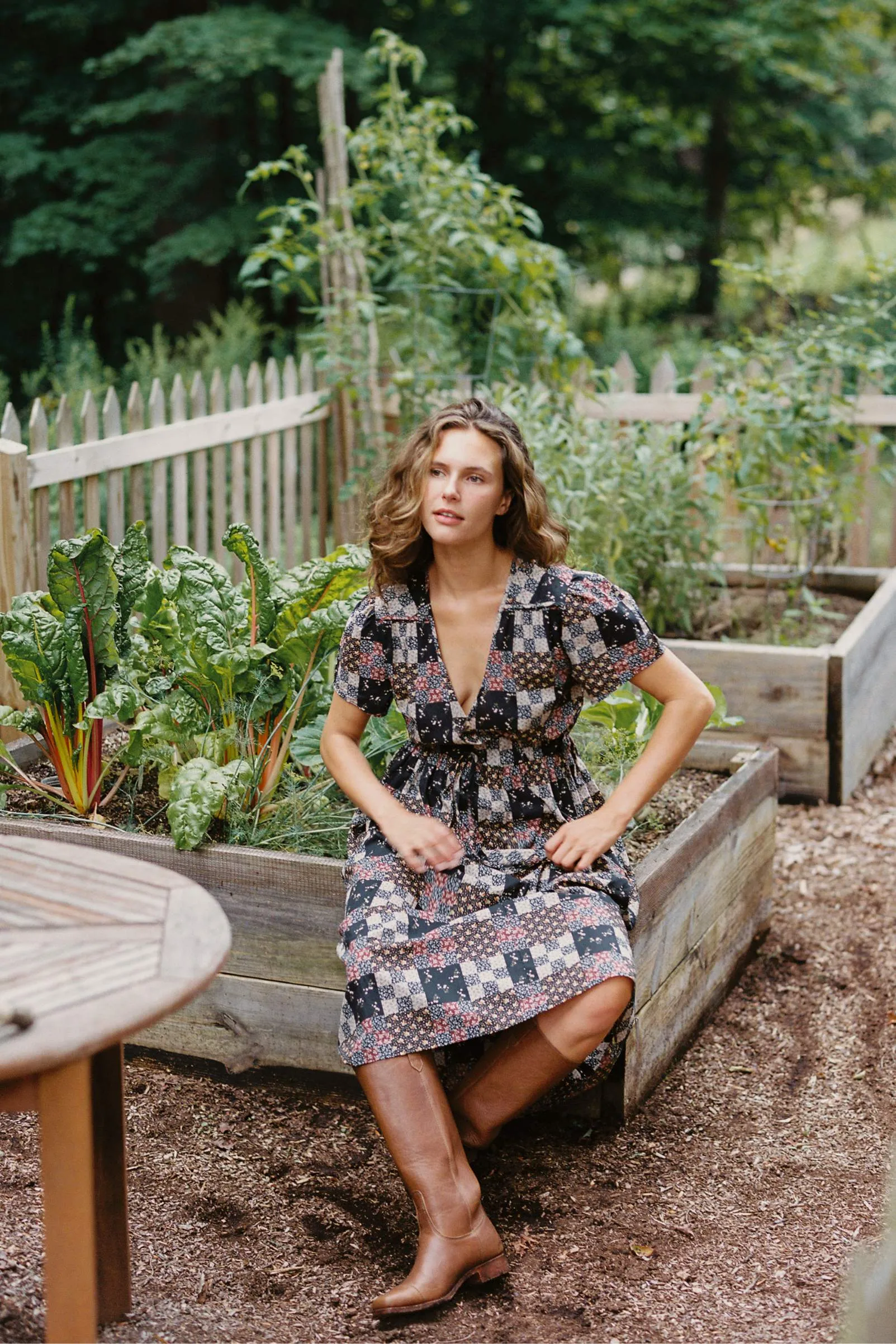 The Dawn Dress Petites | Harvest Patchwork