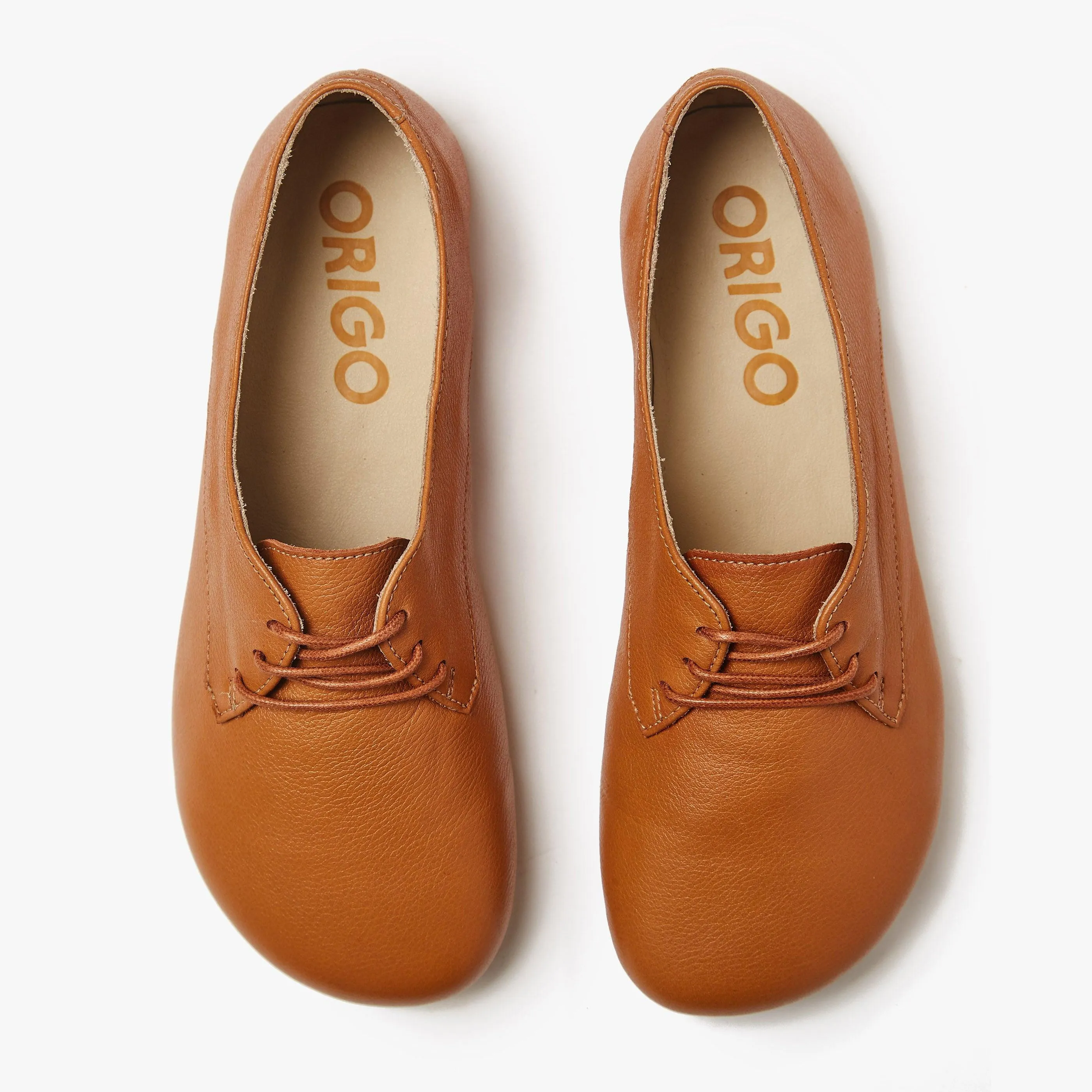 The New Derby | Natural Leather Women