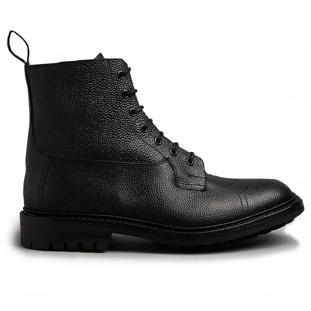 TRICKER'S Grassmere Boots - Mens - Black Scotch Grain