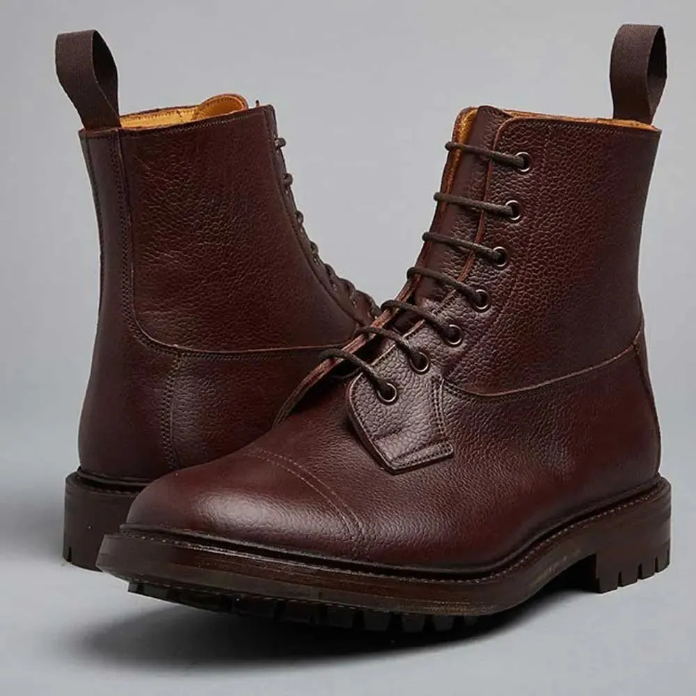 TRICKER'S Grassmere Boots - Mens - Brown Zug Grain