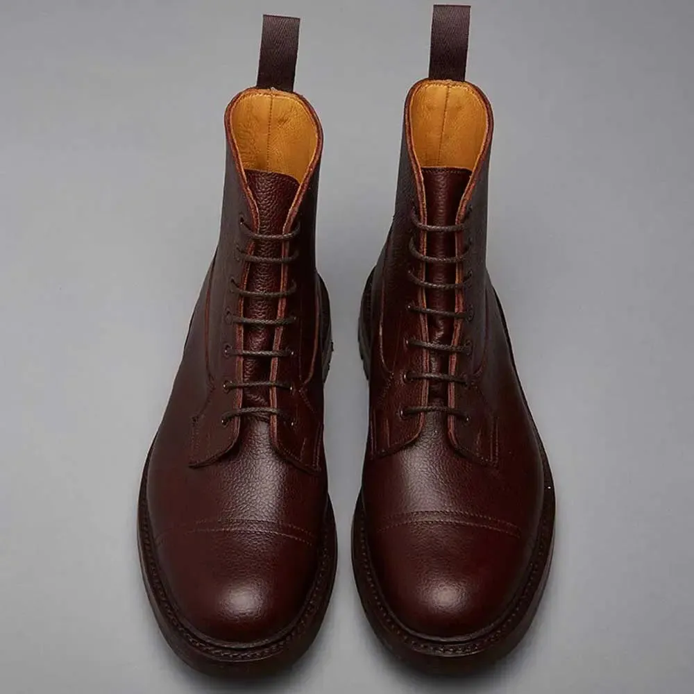 TRICKER'S Grassmere Boots - Mens - Brown Zug Grain