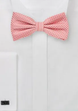 Tulip Pin Dot Bowtie