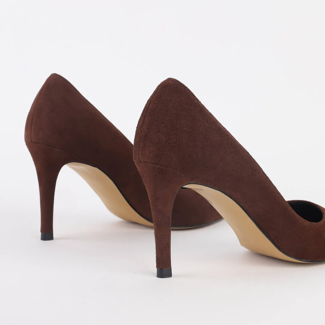 *UK size 13 - ROSE AVENUE `20 - black, 7cm heel