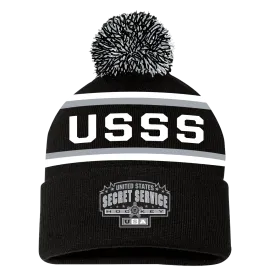 US Secret Service Pom Beanie / Toque